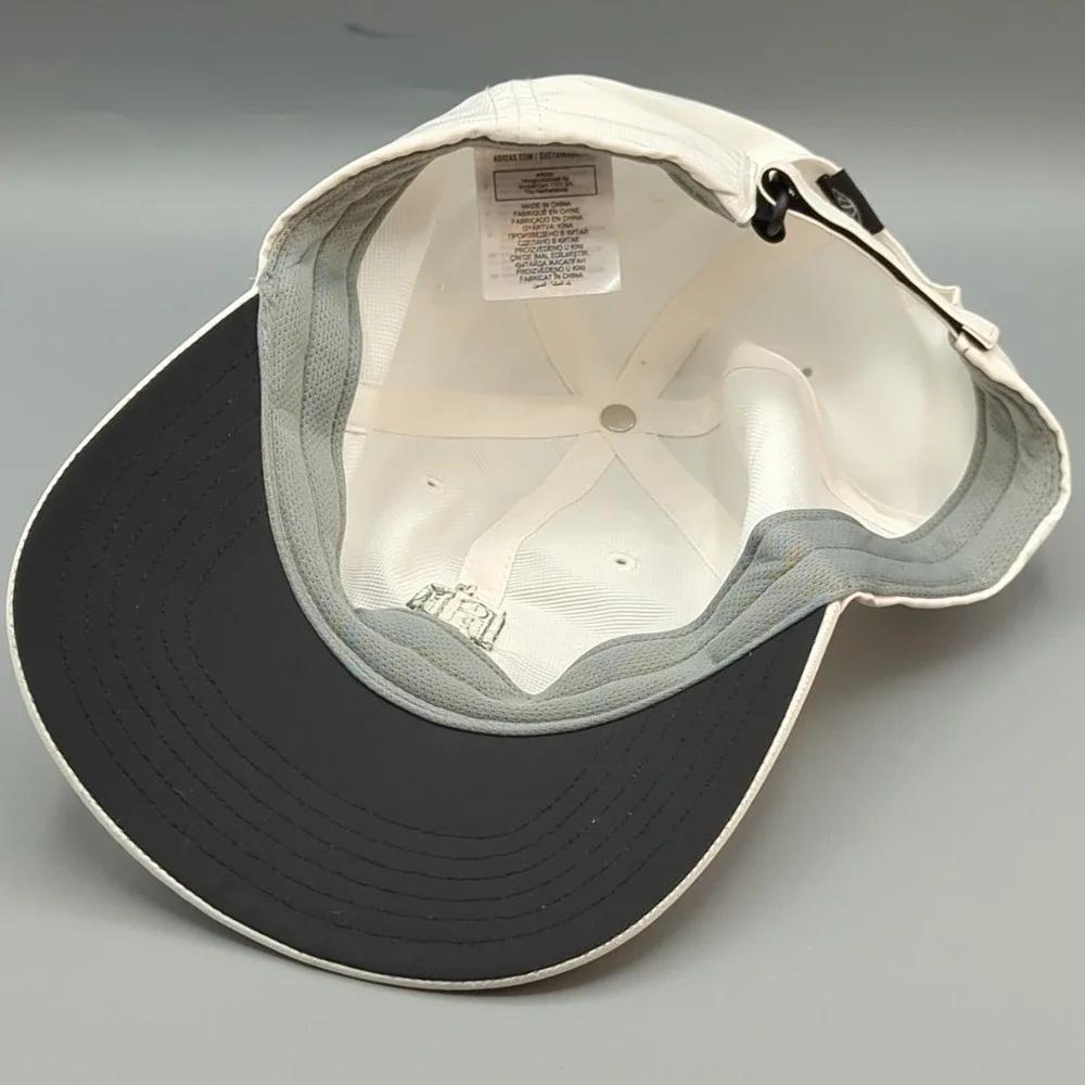 Olympia Fields Country Club Caddie Hat Golf Cap Adidas White Strapback OSFM